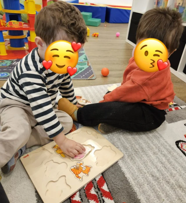 Förderspiele #u3betreuungmitherz #kompetenzenfördern #puzzlelove #lumigarten